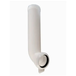 Coude de chasse wc bâti support Duofix Sigma et Delta 12 cm