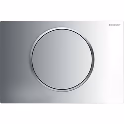 Geberit 115.758.KH.5, Plaque de rinçage, Chrome, Geberit, 246 mm, 14 mm, 164 mm