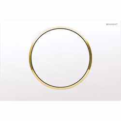 Geberit 115.758.KK.5, Plaque de rinçage, Blanc, Geberit, 246 mm, 14 mm, 164 mm
