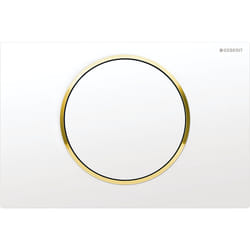 Geberit 115.758.KK.5 pièce de remplacement de chasse d’eau Plaque de rinçage Blanc