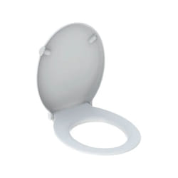Abattant wc Geberit renova comfort, adapté pmr, antibactérien, fixation par le dessus Geberit