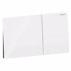 Plaque de commande WC encastré Geberit Sigma 70, double touche, blanc GEBERIT référence 242.813.SI.1 - Type de produit : plaq ...