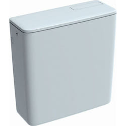 Réservoir apparent Geberit AP128 - Rinçage double touche, alimentation latérale - 128.317.11.5