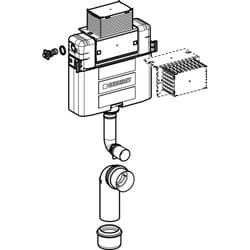 Réservoir à encastrer Geberit Omega 12 cm, 6/3 litres, hauteur de montage 98 cm Geberit