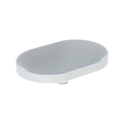 Geberit - VariForm lavabo à encastrer elliptique, 600x400mm, sans