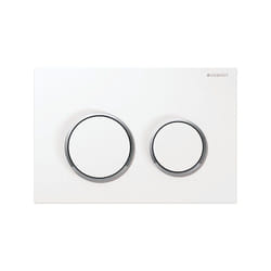 Geberit - Plaque de commande Omega20, pour rinçage 2 volumes,