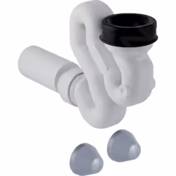 Siphon pour urinoir, sortie horizontale Pour urinoirs avec sortie par le bas Pour urinoirs avec volume de rinçage de 1 à 4 li ...