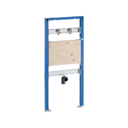 Evier Geberit Duofix, 112 - 130cm, pour robinetterie murale,