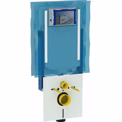 Bâti-support Kombifix pour WC suspendu avec réservoir encastré Sigma 8 cm pour extraction des odeurs avec évacuation de l’air ...