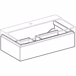 Geberit 500.508.00.1 armoire de rangement de salle de bain - Vue supplémentaire 2