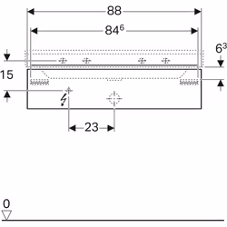 Geberit 500.508.00.1 armoire de rangement de salle de bain - Vue supplémentaire 4