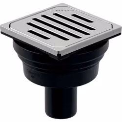 Bonde de douche de plain-pied verticale Varino Réglable en hauteur avec élément de rallonge Insensible au gel lorsque le filt ...