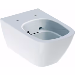 Description générale WC suspendu à fond creux, sans rinçage, conçu pour un usage économique avec un volume de chasse de 4,5/6 ...