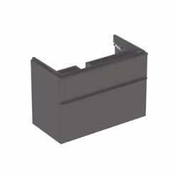 Geberit 500.354.JK.1, Gris, 2 tiroir(s), 1 pièce(s), 884 mm, 470 mm, 617 mm