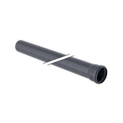 Silent Pro tuyau 393302141 dn 70, 500 mm, avec douille - Geberit