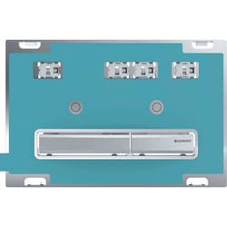 Geberit 115.788.00.2 pièce de remplacement de chasse d’eau Plaque de rinçage Chrome