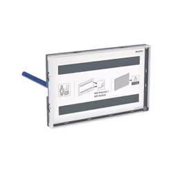 Geberit Omega 1 x plaque de recouvrement pour recouvrir l'ouverture de service des chasses d'eau Geberit Omega à encastrer po ...