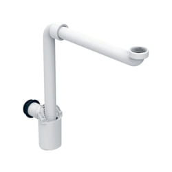 Accessoires - Siphon à tube plongeur, modèle gain de place, g 1 1/4, diamètre 32 mm, blanc 151.116.11.1 - Geberit