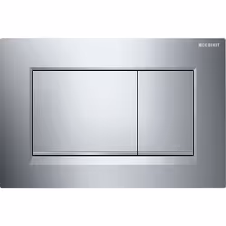 Geberit 115.883.KH.1, Plaque de rinçage, Chrome, Geberit, 246 mm, 12 mm, 164 mm