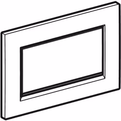 Geberit 115.893.KX.1 pièce de remplacement de chasse d’eau Plaque de rinçage Chrome