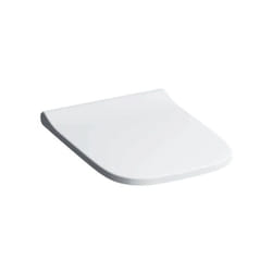 Geberit - Smyle Siège de wc Slim avec couvercle, Wrap over,