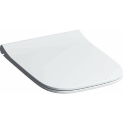 Geberit Smyle Square - Abattant WC, softclose, blanc 500.240.01.1