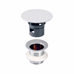 valve de tige Geberit 152050211 Numéro d'article : 152050211 Couleur: chromé Matériel: laiton / plastique Robinet de vidange  ...