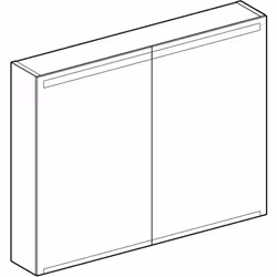 Geberit 500.583.00.1 armoire de rangement de salle de bain
