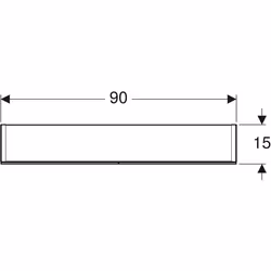 Geberit 500.583.00.1 armoire de rangement de salle de bain