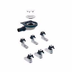 Utilisations : Pour le montage à lintérieur des bâtiments Pour le drainage des surfaces de douche Geberit Setaplano Pour les  ...