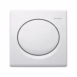 Geberit contrôle urinoir de base 115820115 blanc, pneumatique, plastique Pour une installation dans Geberit éléments Duofix p ...
