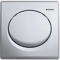Commande de chasse d'eau d'urinoir Geberit pour le montage dans le batî-support Geberit Duofix pour urinoir , 130 cm, univers ...