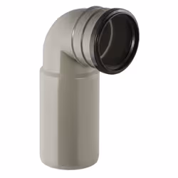 Description générale Le coude d'évacuation en PVC Geberit est conçu pour les bâti-supports de WC autoportants. Avec un angle  ...