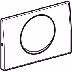 Geberit 115.751.00.1 pièce de remplacement de chasse d’eau Plaque de rinçage
