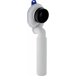 Geberit Accessoires - Siphon pour un urinoir, d 50 mm, sortie verticale, blanc alpin 152.951.11.1