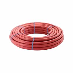 Tube multicouche GEBERIT Flowfit - Avec pré-isolation ronde, en couronne - 619.1 - Matériau : PE-RT II / Al / PE-RT II Rugosi ...