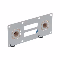 Kit d'applique GEBERIT Flowfit 90° - Double - 619.62 - Matériau : Bronze sans plomb (CuSn4Zn2PS) Arc : 90 ° Diamètre de filet ...