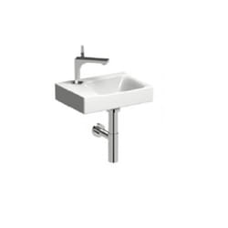 Geberit - Xeno 2 lave-mains avec trou pour robinetterie à gauche,