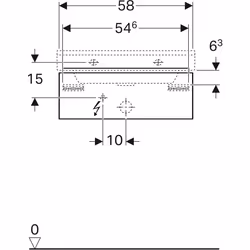 Geberit 500.505.43.1 armoire de rangement de salle de bain Gris - Vue supplémentaire 4
