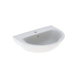 Keramag - Geberit Renova lavabo, 1 trou pour robinet, avec trop-plein,