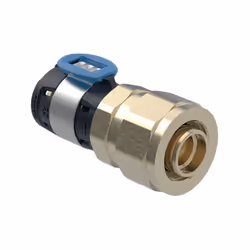 Geberit transition FlowFit 620732001 avec raccord à vis sur tube PEX pour Technique du bâtiment Indicateur de pression non pr ...