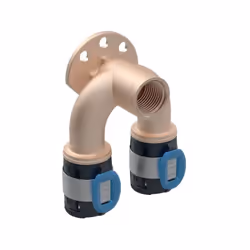 Geberit coude double raccordement FlowFit 620830001 Longueur 5 2 cm pour Technique du bâtiment Industrie et construction nava ...