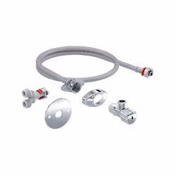 kit de raccordement d'eau Geberit 147035001 pour réservoirs à encastrer 12 cm avec branche Y Vanne d'angle 2000 /2" Rosace de ...
