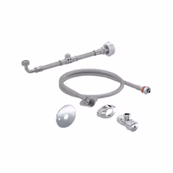 Geberit Kit de raccordement d'eau AquaClean 147036001 pour réservoirs à encastrer 12/15 cm avec vanne d'équerre 2000 /2" 2x P ...