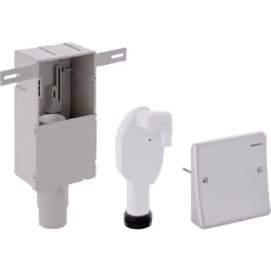 Geberit 152.232.00.1, Adaptateur, EPDM, Plastique, Mur, 36 l/min