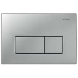 Kappa - Plaque de déclenchement kappa 50, inox brossé 115.258.00.1 - Geberit
