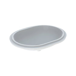 Geberit - VariForm lavabo à encastrer elliptique, 550x400mm, sans