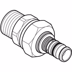 Geberit 605.591.00.5 raccord des tuyaux d'eau Connecteur de tuyau 1 pièce(s)