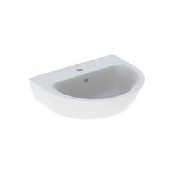 Keramag - Geberit Renova lavabo, 1 trou pour robinet, avec trop-plein,