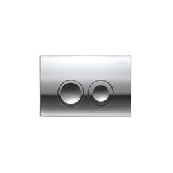 Geberit - Plaque de Commande pour Toilette wc Delta 21 Pour Chasse d'Eau à Deux Volumes - 115.125.21.1